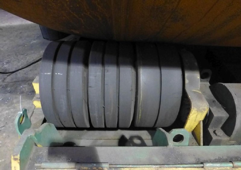 120 TON PANDJIRIS MODEL #PR-240 WELDING TANK TURNING ROLLS, 60 TON DRIVE &amp; 60 TON IDLER: STOCK #13370