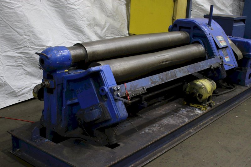 6' X 1/2" WEBB INITIAL PLATE BARREL ROLLING MACHINE : STOCK #75890
