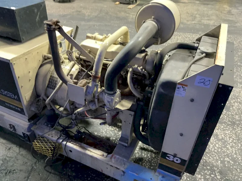 KOHLER 30 KW DIESEL GENERATOR   -  30RZ82