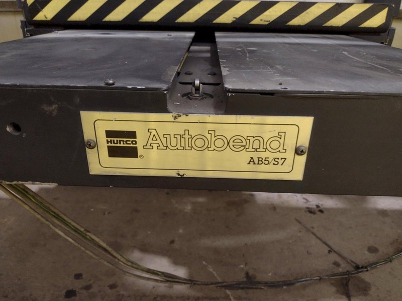 55 TON X 10' PACIFIC MODEL J55-10 HYDRAULIC PRESS BRAKE WITH HURCO BACK GAUGE: STOCK #10653