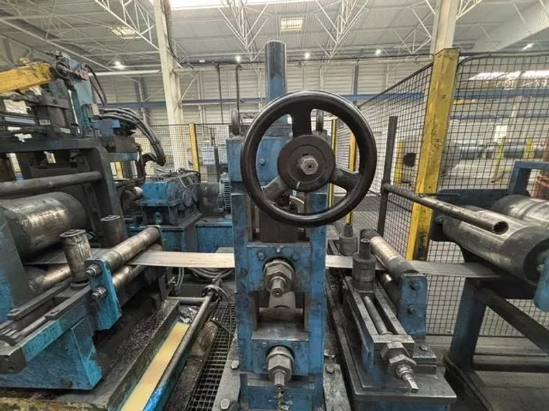 3.5" x 6mm Rafted Oto Mills Tube Mill Line with Mair Packaging Line