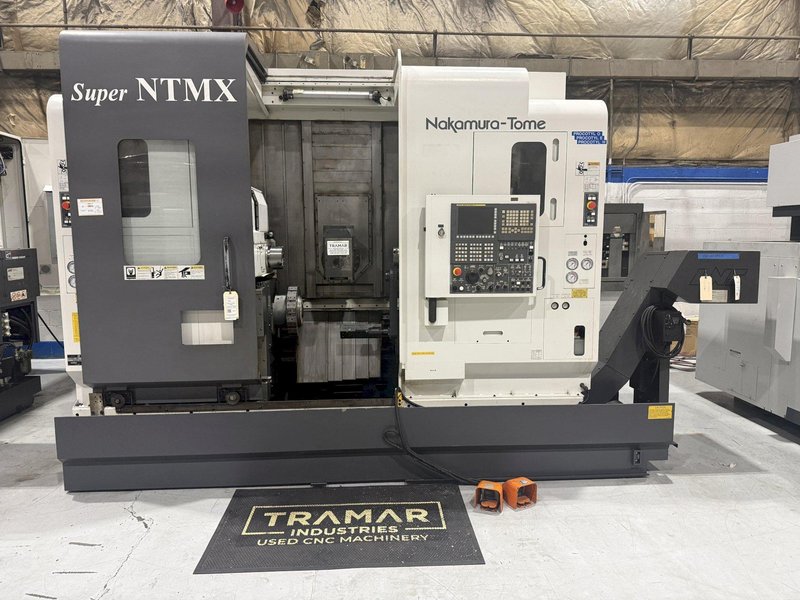 Used 2010 Nakamura Tome Super NTMX Multi-Tasking CNC Lathe For Sale