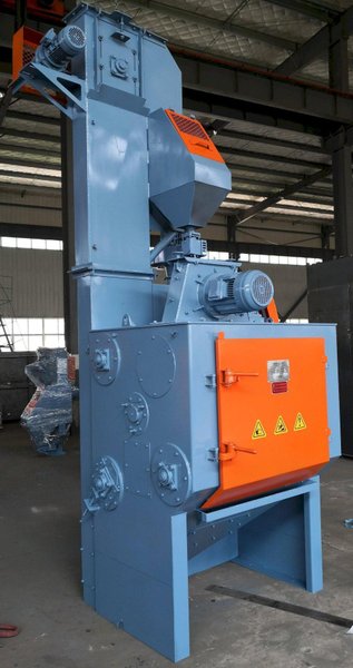 5 Cubic Foot Rubber Belt Tumble Blast System