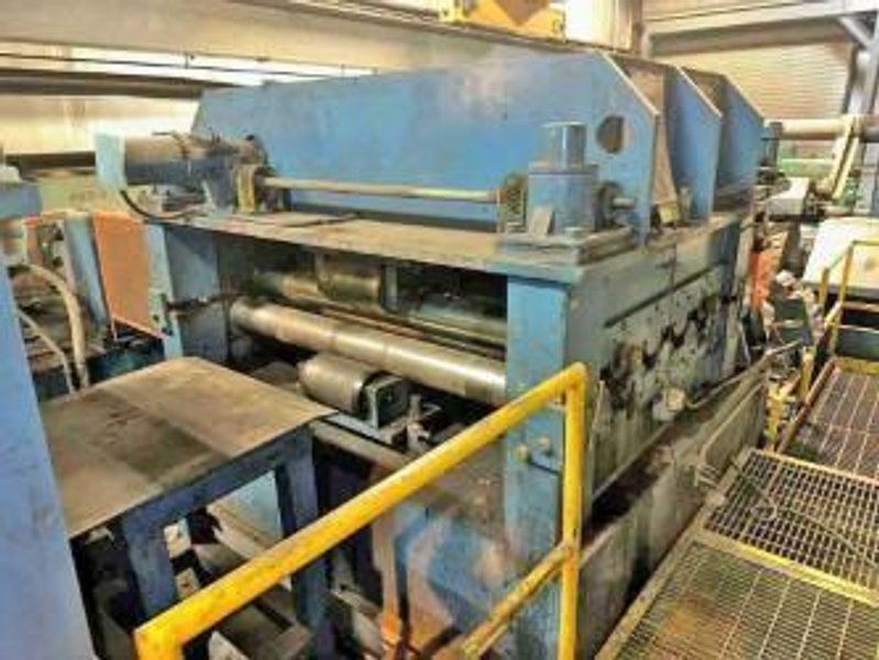 72" x 0.500" x 60,000# Delta Cut To Length Line Stock# 4187