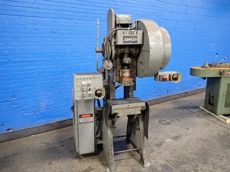 JOHNSON 16" X 10" 16-TON OBI PRESS   -  OBI-16