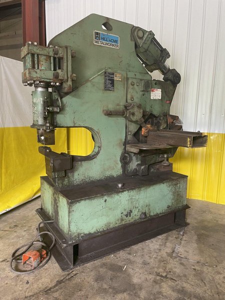 95 TON HILL ACME MODEL #6 HYDRAULIC IRONWORKER: STOCK #14712