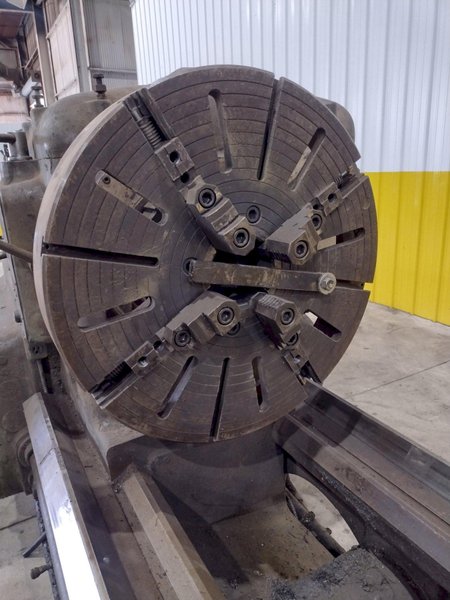 40&quot; X 252&quot; (21&#039;) AMERICAN PACEMAKER ENGINE LATHE, 2.75&quot; HOLE: STOCK #20836