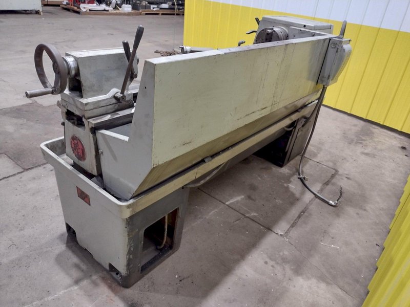 15&quot; X 50&quot; CLAUSING COLCHESTER MODEL #15 ENGINE LATHE, 2-3/16&quot; HOLE: STOCK #19155