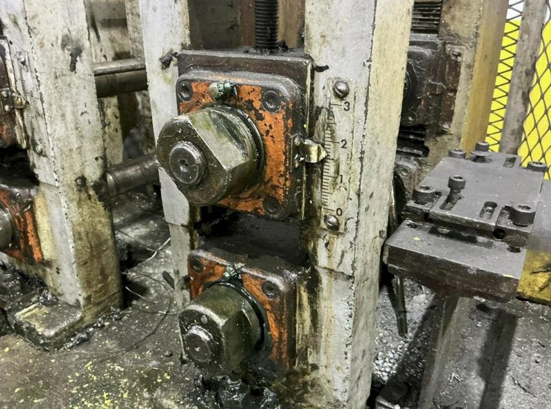 6 STAND X 1.5" ARDCOR MODEL 1-F ROLLFORMER. STOCK # 0536926