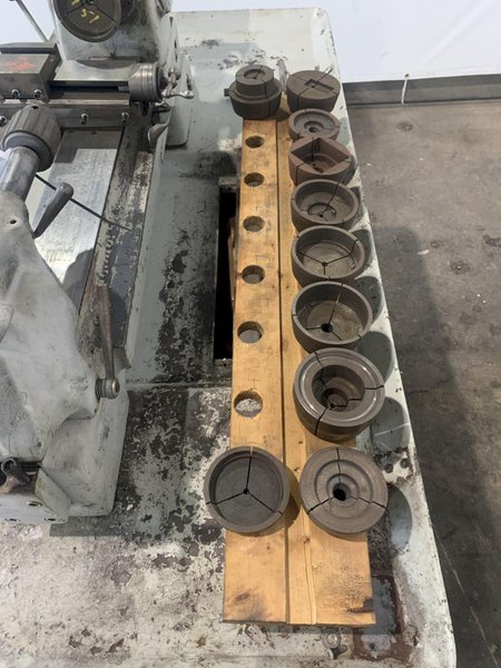 6&quot; X 18&quot; HARDINGE MODEL DSM59 SHOP LATHE. STOCK # 0746623.