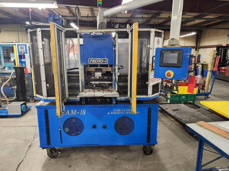 20 Ton Proto-1 Ram 18 Tube Cutoff and Forming Machine, 2010