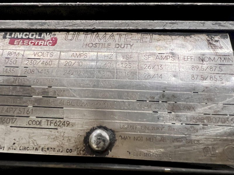 16" X 20" HEM MODEL #H120LA FULLY AUTOMATIC HORIZONTAL BANDSAW, WITH NESTING: STOCK #21753