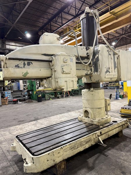 6&#039; X 19&quot; CARLTON MODEL #4A RADIAL DRILL: STOCK 15025