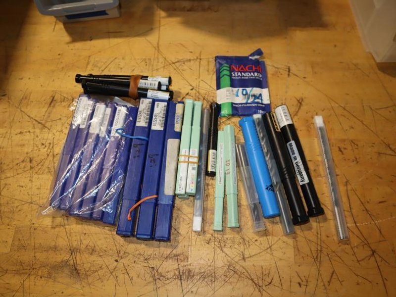 Guhring, Nachi, Walter - Assorted Carbide &amp; HSS Drills- Auction Item