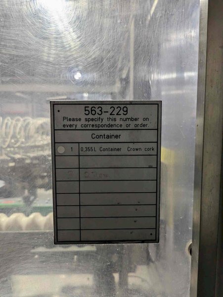 Krones Mecafill 40-Head Rotary Bottle Filler with Variojet Rinser – 2002 – High-Speed Bottling