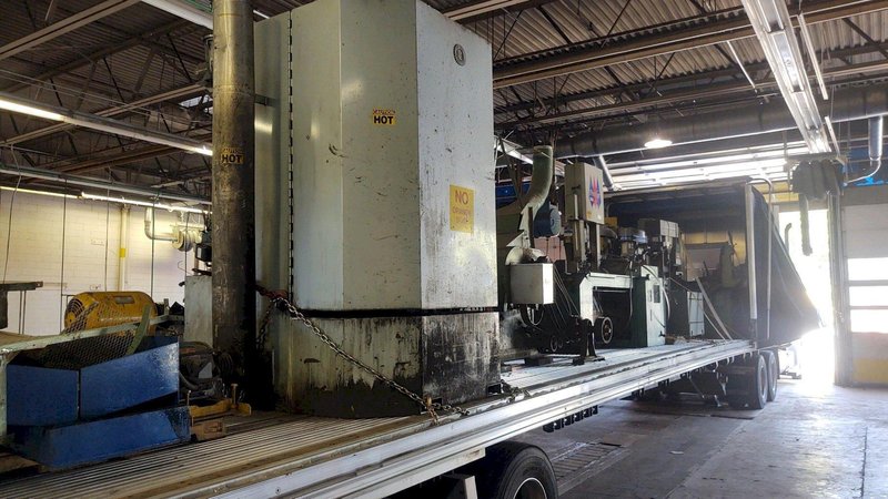 50&quot; X 60&quot; BETTER ENGINEERING MODEL F5000-LXP ROTARY TABLE PARTS WASHER #3362