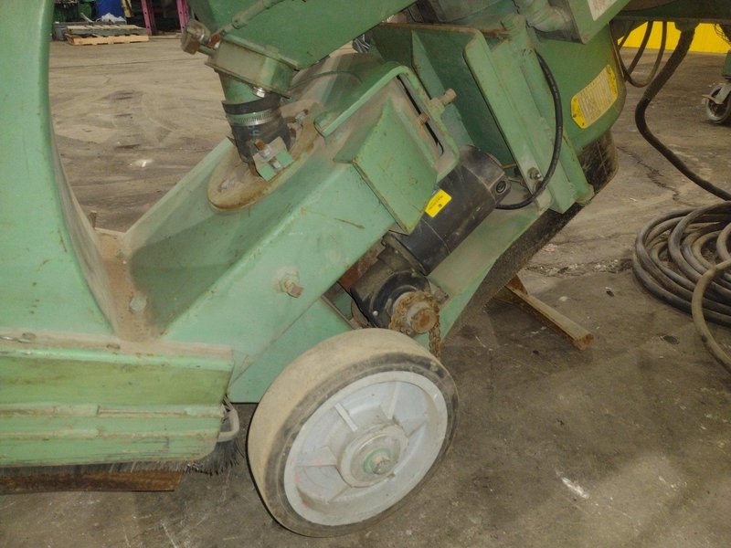 13&quot; WIDE GOFF MODEL #15E13 PORTABLE SHOT BLAST CLEANING UNIT: STOCK #19817