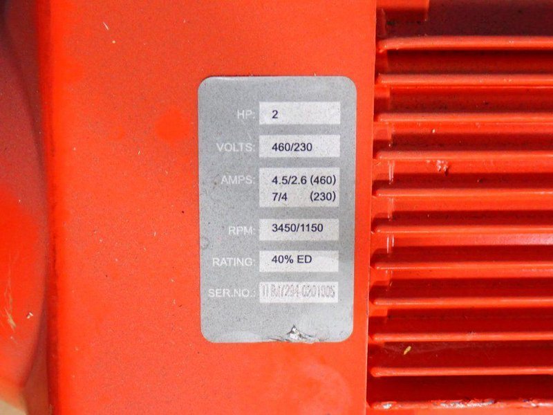 BISON LIFTING EQUIPMENT 2 TON ELECTRIC HOIST  -  HHBDSK02-01D+WPC02D