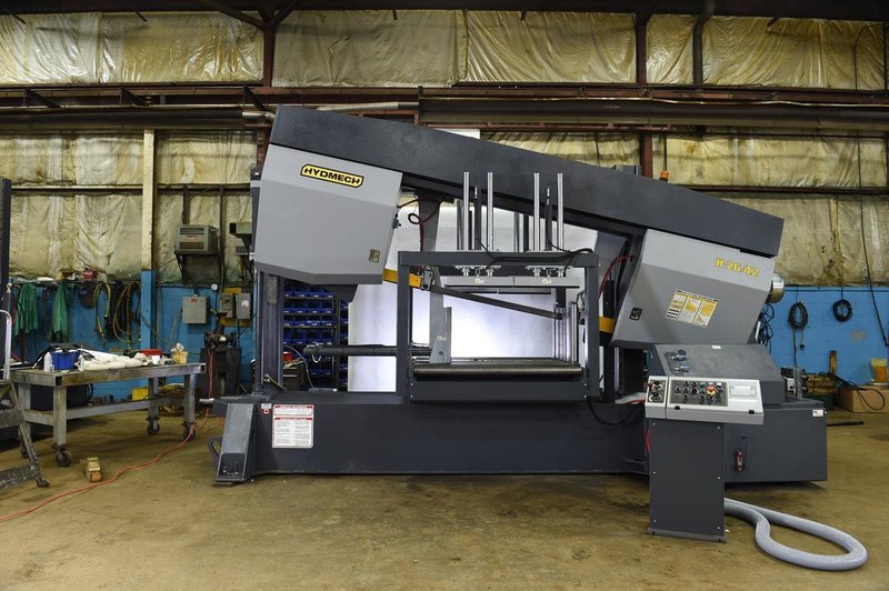 NEW 26"H x 42"W HYD-MECH H-26/42 SEMI AUTOMATIC HORIZONTAL BAND SAW