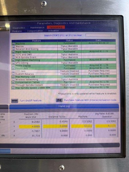 Haas DM-2 CNC Vertical Machining Center – 2018 4th Axis Mill