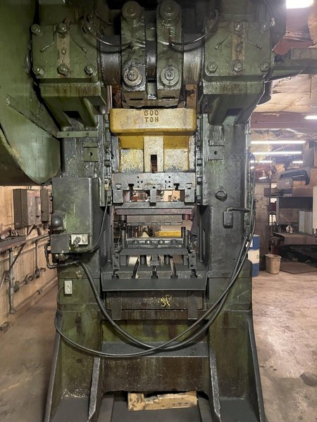 600 TON MINSTER MODEL #90-600 KNUCKLE JOINT KJ PRESS, 6" STROKE: STOCK #18998