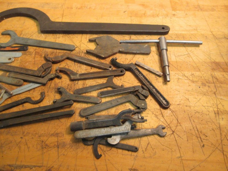 MEGA Spanner Wrenches, All Sizes- Auction Item