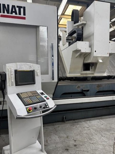 Cincinnati FTV 840-3700 VMC, 2008 – Fanuc Control, Through Spindle Coolant, 4th Axis Ready