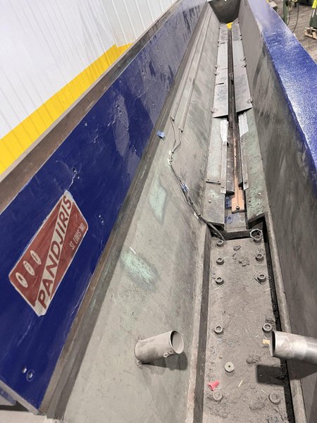 14' PANDJIRIS MODEL #168E1/E15-36-1-50 FLAT SEAM WELDER : YOBRO #24944