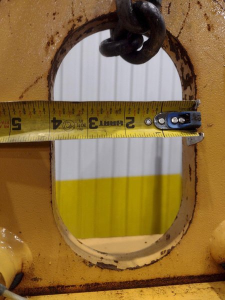 10,000 LBS X 128" X 10" CALDWELL MODEL #17-5-10 SPREADER BAR: YOBRO #24577