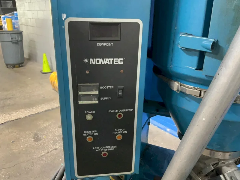 NOVATEC 150 LBS IN HOPPER DRYER  -  N-50