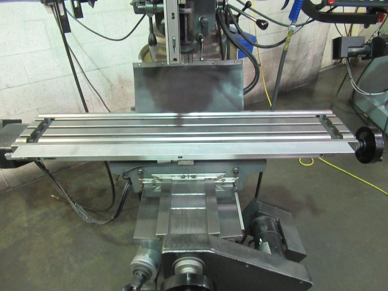 Lagun FTV-2 CNC Vertical Knee Mill with Acu-Rite Millpower 2 2-Axis CNC Control, Power Draw Bar, 10" x 50" Table, 3HP- Auction Item