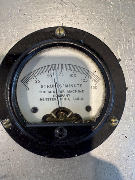 100 TON MINSTER P2-100-48 PIECE MAKER STRAIGHT SIDE HIGH SPEED PRESS. STOCK # 0883425