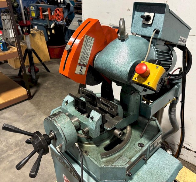 10" Scotchman Cold Saw 275LT/PK/PD, Miter, Power Down Feed, Air Vise,  3-3/8" Round Tube Cap., Coolant
