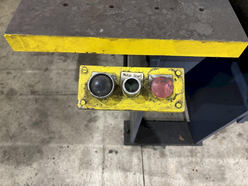 12 TON HANNIFIN MODEL #OFC-12C DYNA-QUIP HYDRAULIC C FRAME PRESS: STOCK #22192