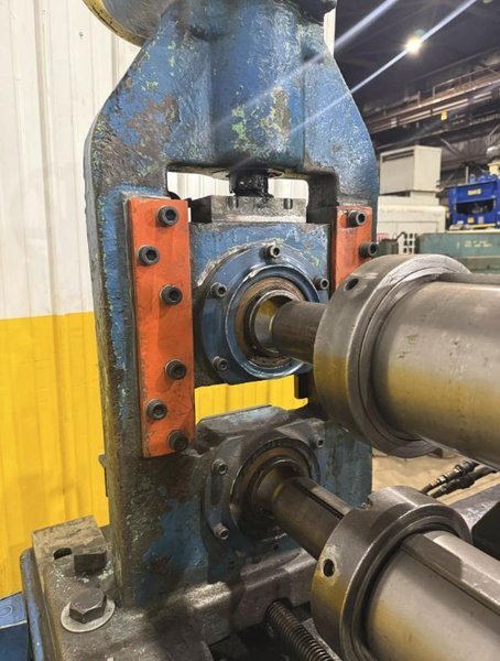 48" X 6" WEAN MOTORIZED SLITTER HEAD FOR SLITTING LINE. STOCK # 0435226