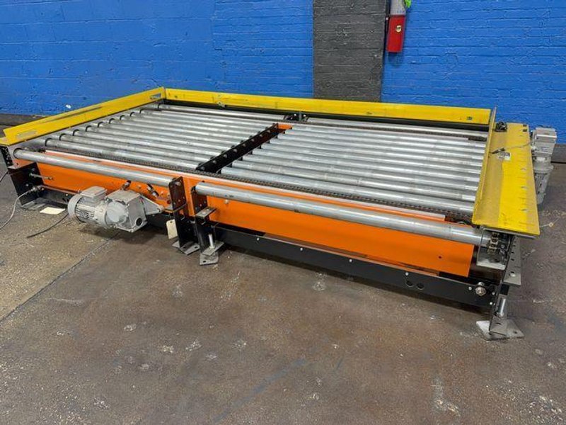 Industrial Kinetics 57" X 108" X 18" Power Roller Conveyor
