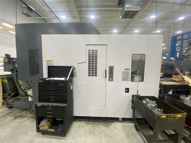 OKUMA "Space Center" Model MA-400HA CNC Horizontal Machining Center, New 2003.
