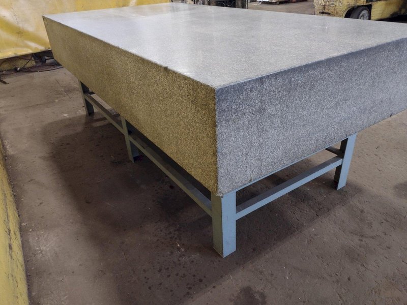 8&#039; X 4&#039; X 14&quot; CHALLENGE PRECISION LAYOUT INSPECTION GRANITE TABLE: STOCK #23786