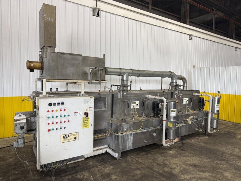 24" W X 10" H MIDBROOK MODEL #CYCLONE W/R/B0 STAINLESS STEEL BELT STYLE PARTS WASHER 2011: YOBRO #24811