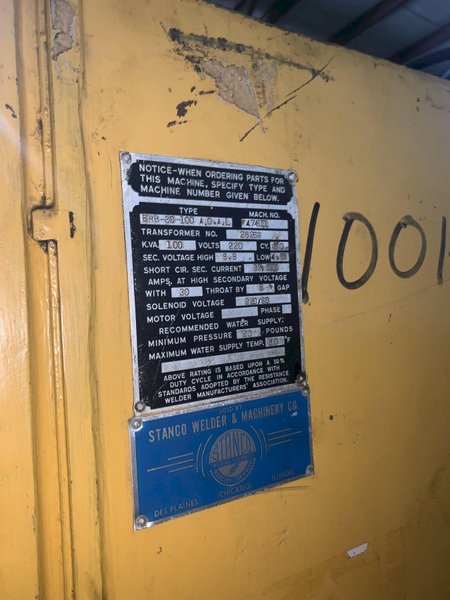 Taylor Winfield Model ERB-30-100 Welder