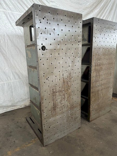 36&quot; W X 93&quot; T X 42&quot; D BOX TYPE ANGLE PLATES. STOCK # 0630821