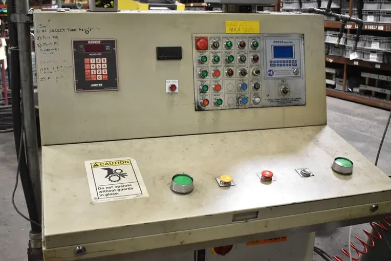 MINSTER 250 TON "HEVISTAMPER" 54X36 SSDC PRESS, E2-250-23166, STOCK# 14305J