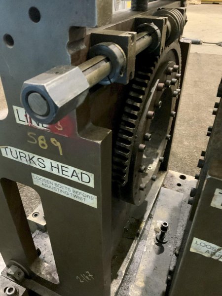 4 POSITION ADJUSTABLE ROLL FORMER TURKS HEAD: STOCK #81022