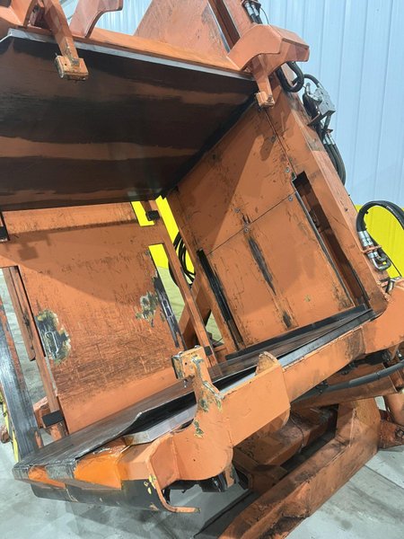 CHERRY INDUSTRIAL HYDRAULIC PALLET CLAMP &amp;  INVERTER ROLLOVER MACHINE: STOCK #20092
