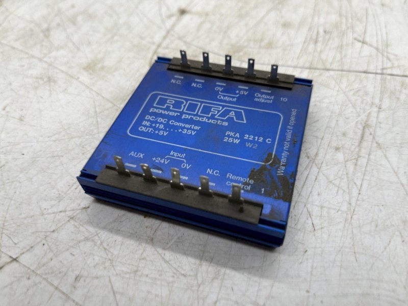 RIFA PKA 2212C DC CONVERTER IN: +19/+35 OUTPUT: +5V POWER SUPPLY STOCK #16314