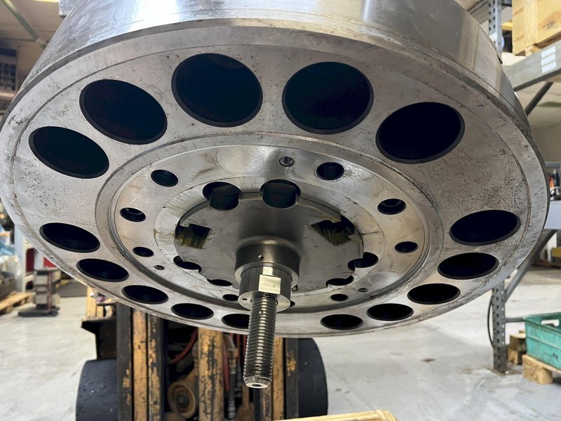 Seoam CAS-24 24" 3 Jaw CNC Power Chuck Closed A2-15 Spindle Nose VTL