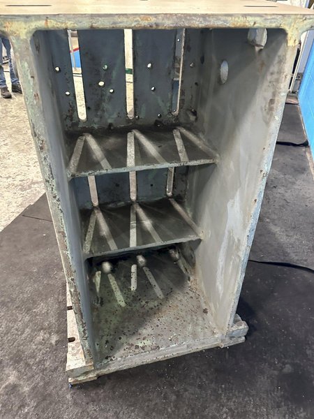 1 SET OF 28&quot; X 53&quot; HIGH SLOTTED ANGLE PLATES  STOCK #77111