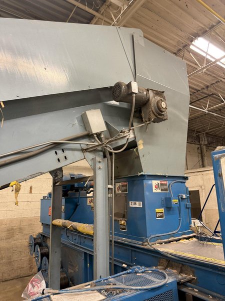 CONVEYORS INCORPORATED 36" x 30' INCLINE BELT CONVEYOR WITH CONTROLS: YOBRO #26280