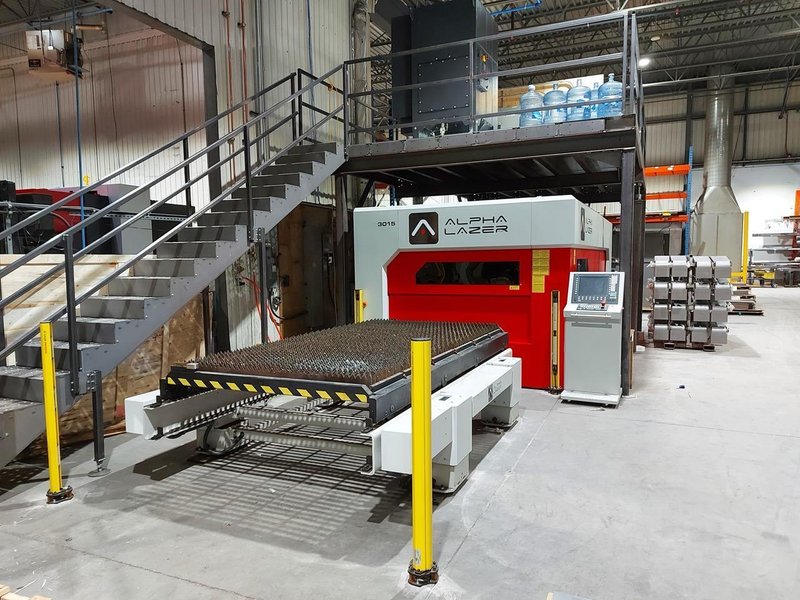 3000 watt Alpha Lazer Fiber Pro, 2018