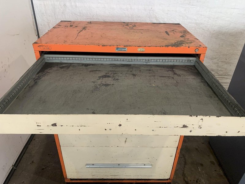 4-DRAWER NU-ERA MODULAR TOOLING CABINET. STOCK # 0903424